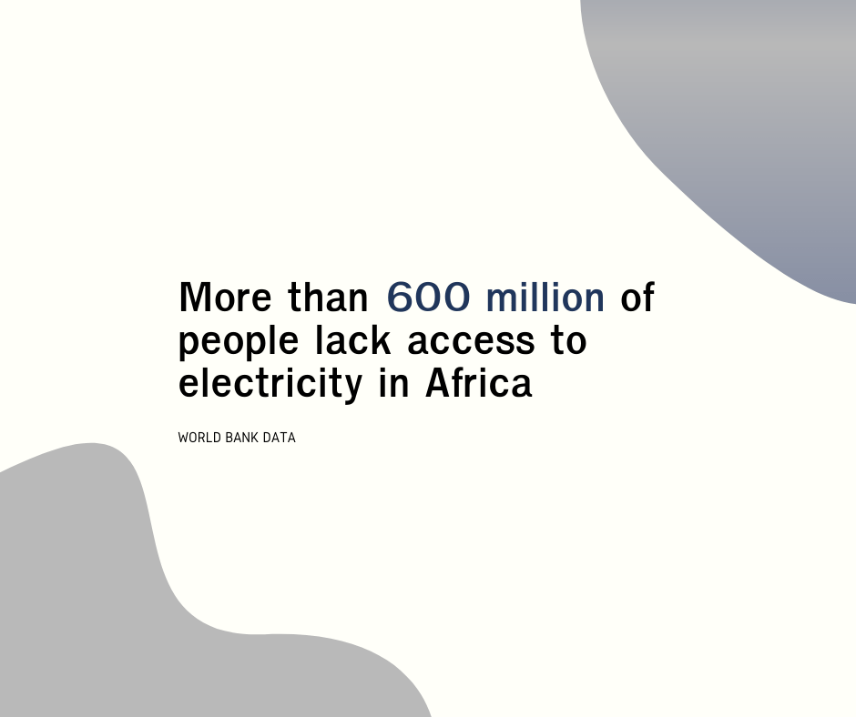 More than 600 million of people lack access to electricity in Africa - DizzitUp 